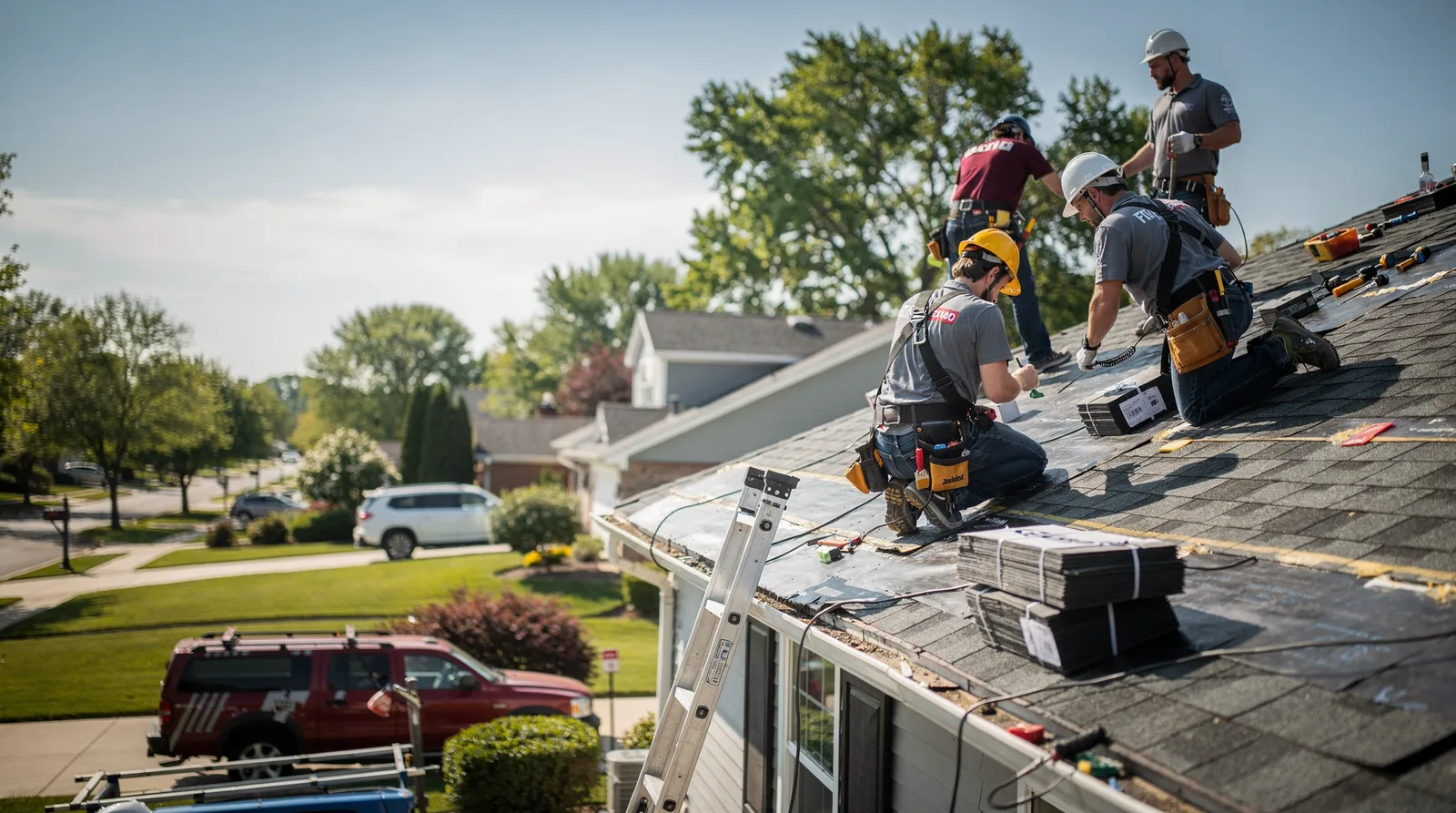 Roof Repair in Little Elm, TX around you